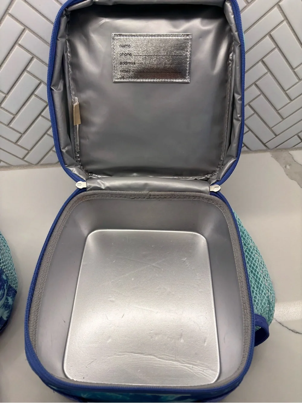 Pottery Barn Kids Tropical  Backpack, Lunchbox & Water Bottle